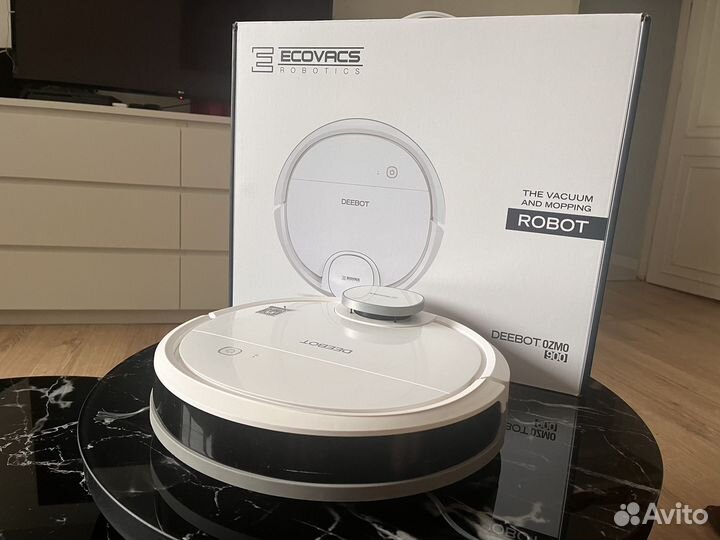 Робот пылесос ecovacs ozmo 900