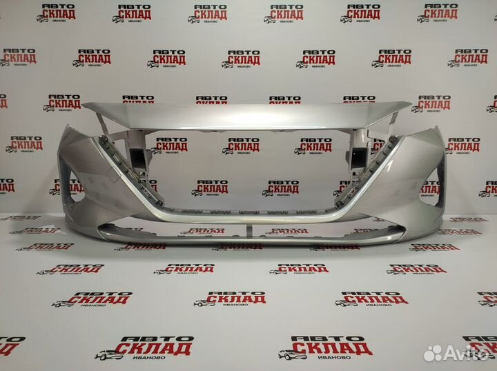 Бампер передний Солярис (с 2020) в цвет авто