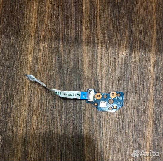 Шлейф/Плата кнопки включения packard bell