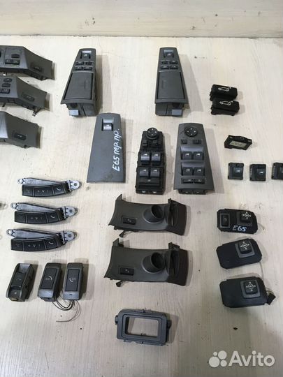 Кнопки управления BMW 7 E65