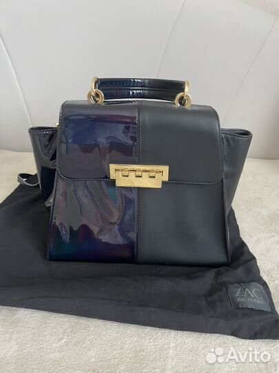 Сумка кожаная Zac Posen