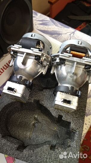 Линзы биксенон с лампами Туарег