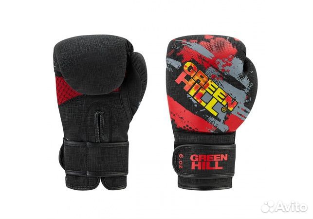 Детские боксерские перчатки Green Hill champ 6 oz
