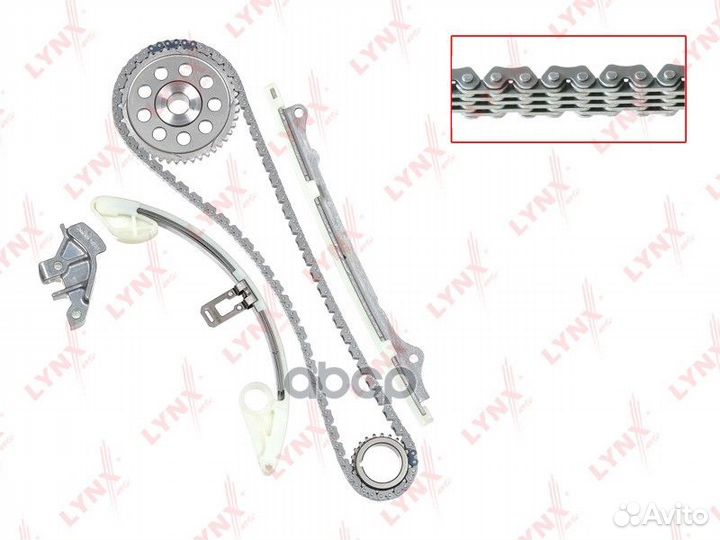 Комплект цепи грм TK0018 lynxauto