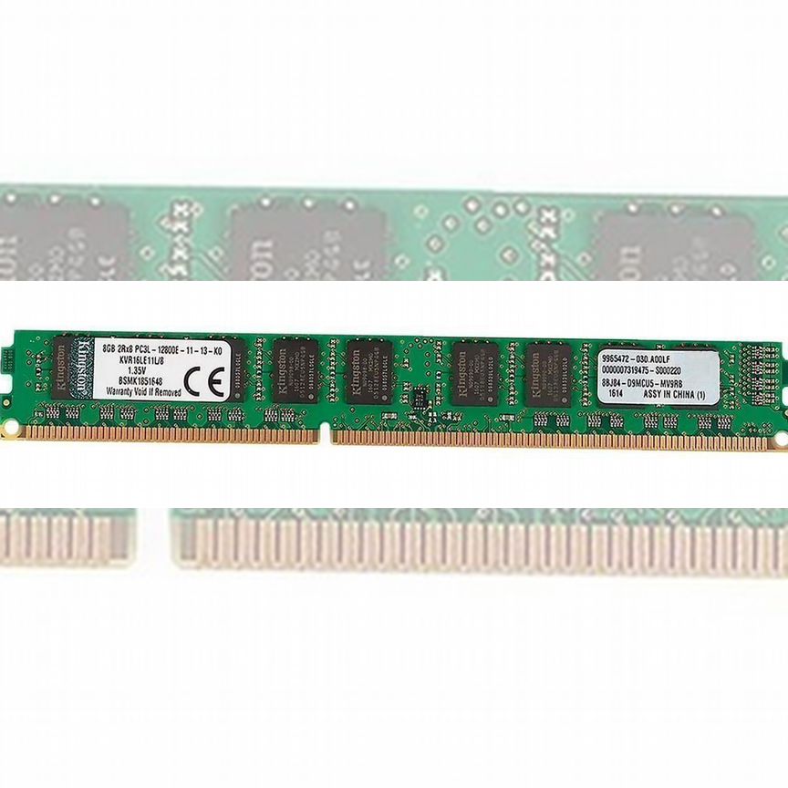 [KVR16LE11L/8] Оперативная Память Kingston 8gb Kvr16le11l/8