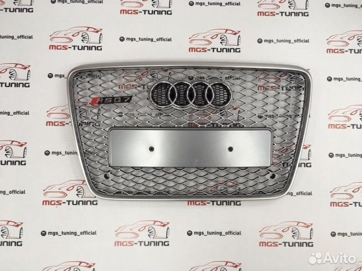 Решётка на Audi Q7 06-15гг. RSQ7 дизайн 4
