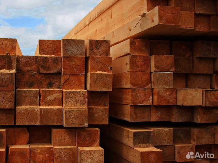Выгодная доставка бруса из лиственницы