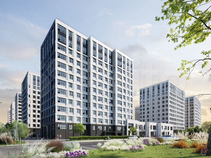 2-к. квартира, 60,6 м², 10/13 эт.