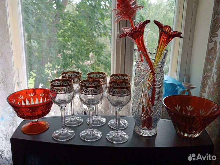 Хрусталь и цветное стекло СССР