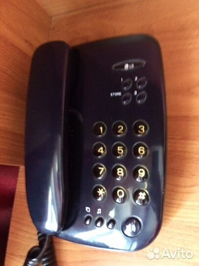 Телефон LG проводной стационарный