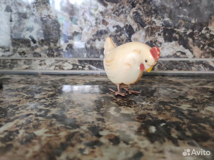 Заводная игрушка СССР курочка