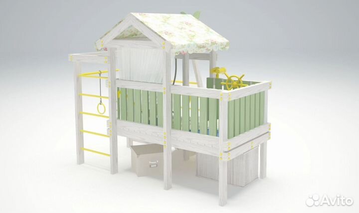 Развлекательный центр Baby 2 оливковый