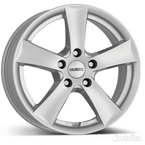 R17 5x112 7J ET40 D57,1 Dezent TX silver