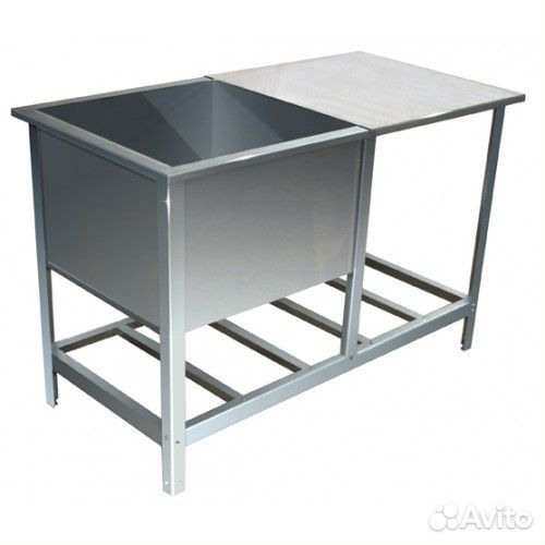 Ванна с рабочей поверх. 1000х600