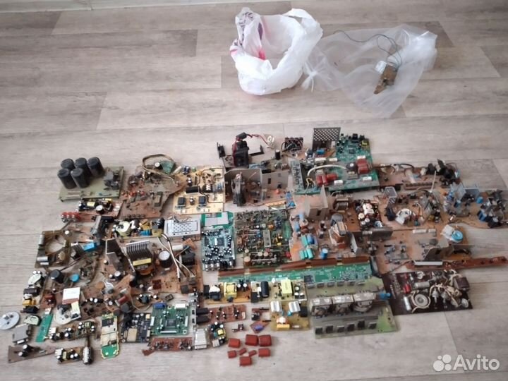 Радиодетали платы