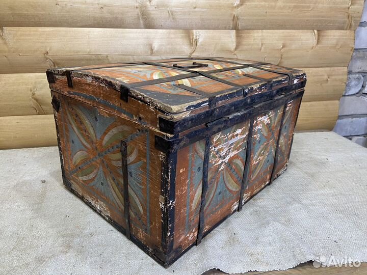 Сундук 9 С крестиками Расписной