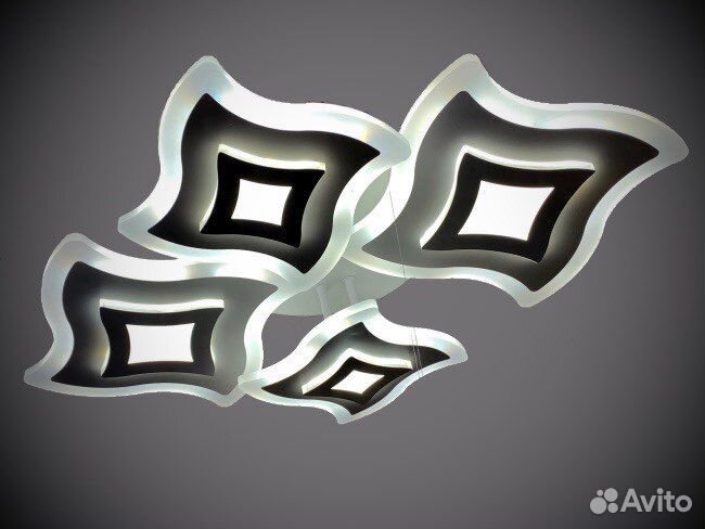 Светильник LED потолочный 19137/2+2 104 W пду OG