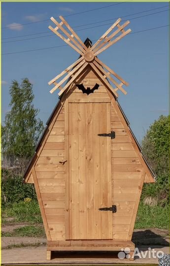 Дачный туалет с установкой KEY675