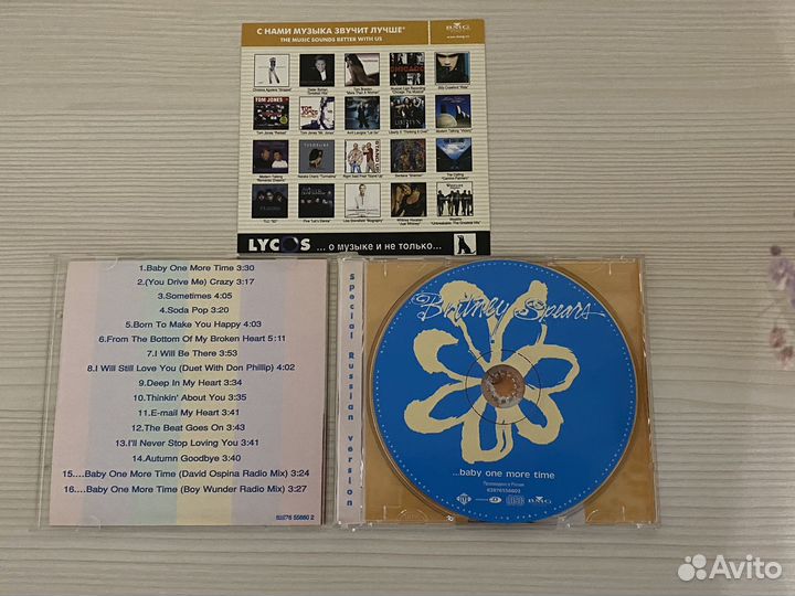 Britney Spears Baby One more time cd