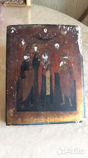 Икона избранные святые