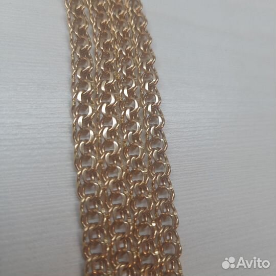 Золотая цепь Бисмарк 30,6 грамм