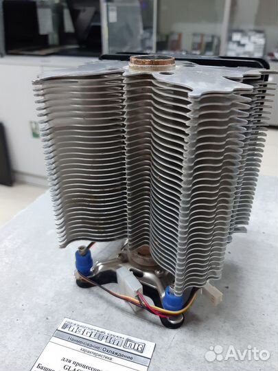 Охлаждение для процессора S775 glacial tech