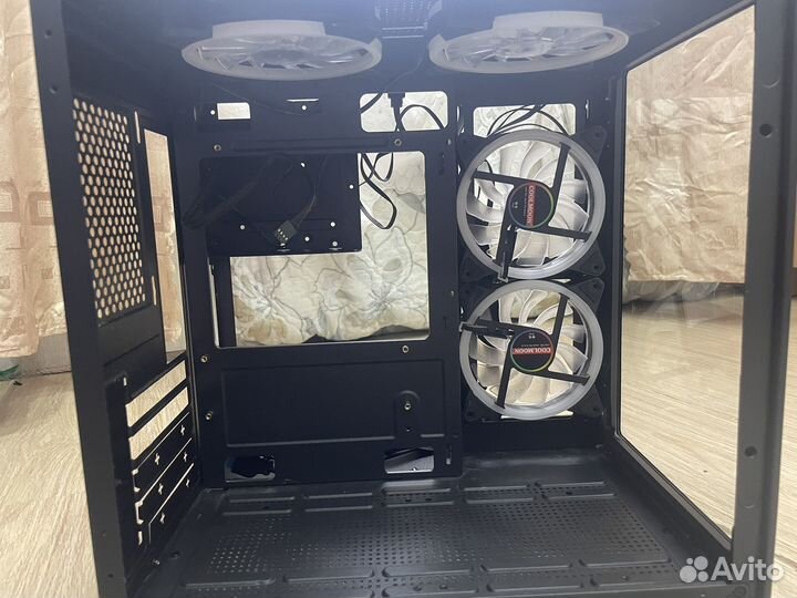 Игровой корпус для пк с вентиляторами Ginzzu v300