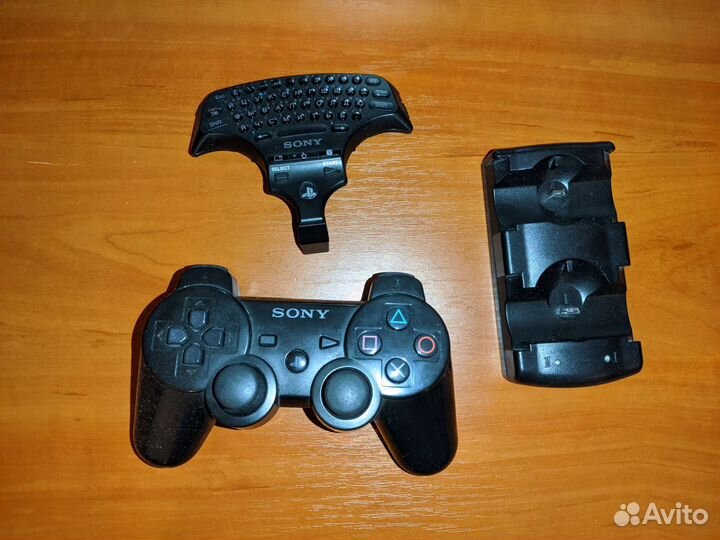 Sony PS3 Джойстик, клавиатура, зарядка