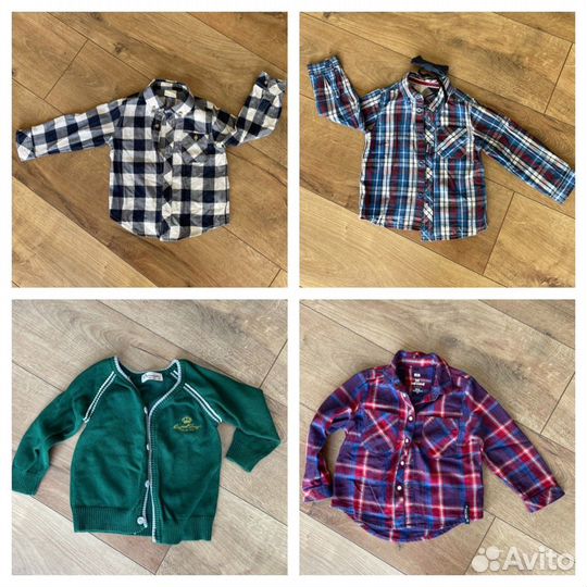 Вещи на мальчика пакетом 86 размер