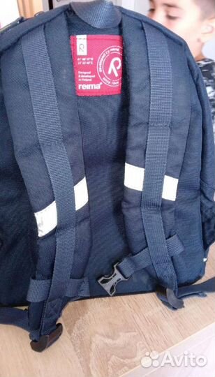 Рюкзак детский Reima, голубой рюкзак кожзам