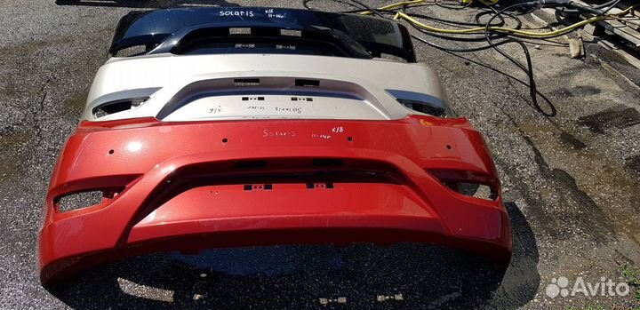 Hyundai Solaris Бампер Задний Х/Б Под Ремонт