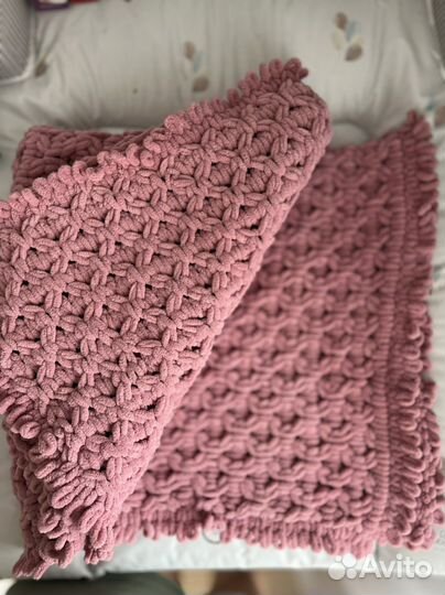 Плед ручной работы