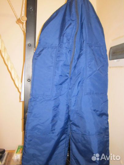 Мужской зимний полукомбинезон