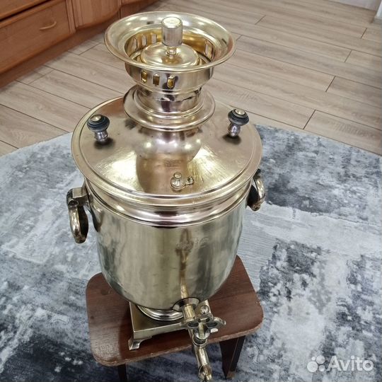 Самовар на дровах старинный