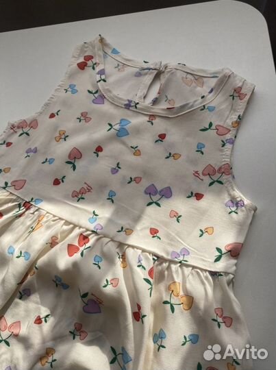 Летнее платье сарафан для девочки 98 104