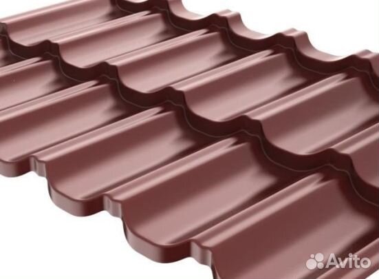 Металлочерепица шоколад