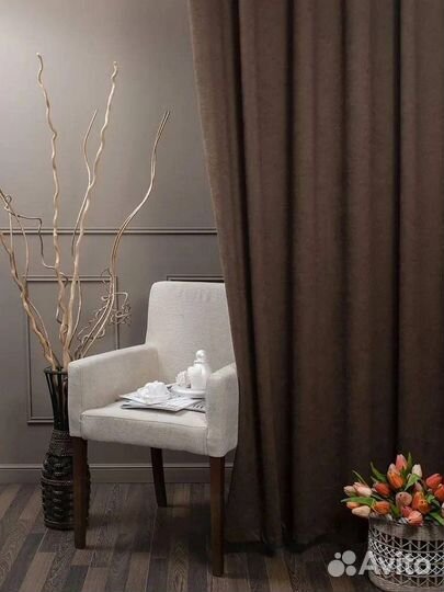 Готовые шторы канвас