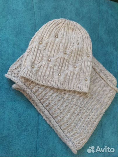 Шапка и снуд женские