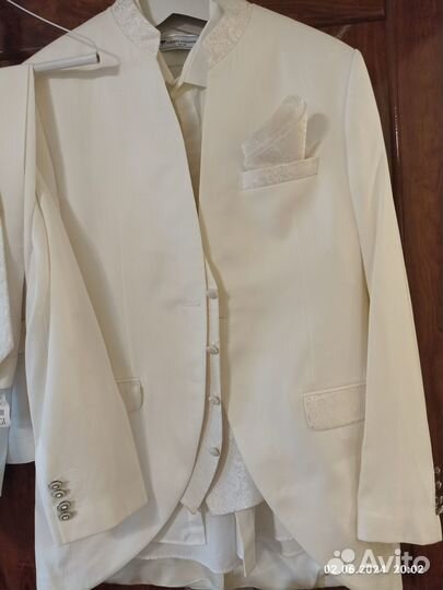 Пиджак крем. цвет.р.52-54