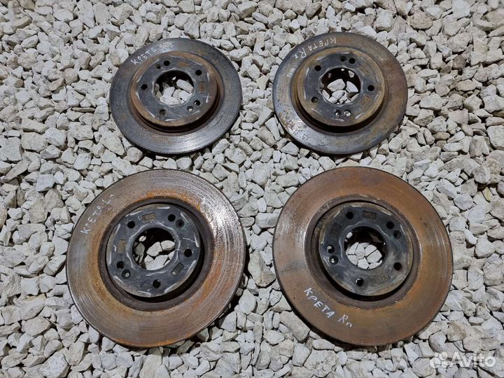 Диск тормозной Крета