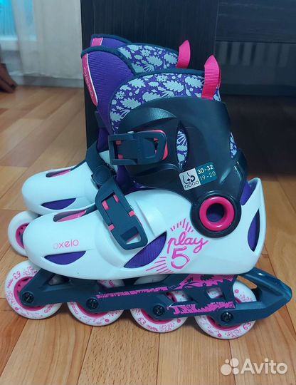 Роликовые коньки детские раздвижные