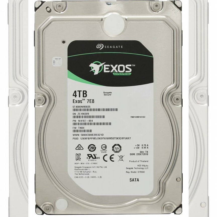 [ST4000NM0035] Жесткий Диск Seagate 4tb Sata St4000nm0035