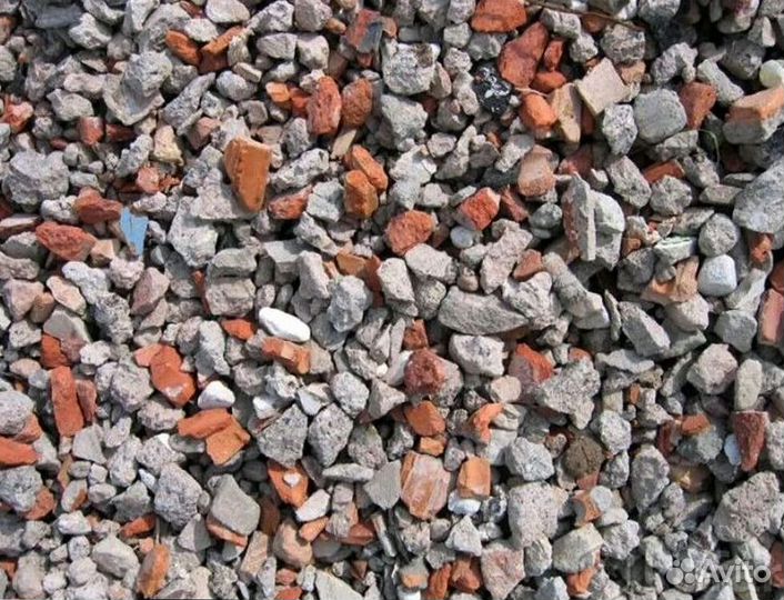 Щебень вторичный с доставкой