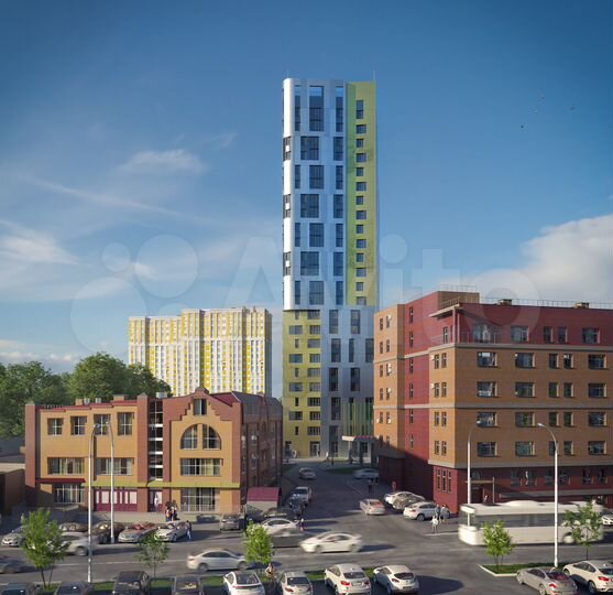 2-к. квартира, 46 м², 10/24 эт.