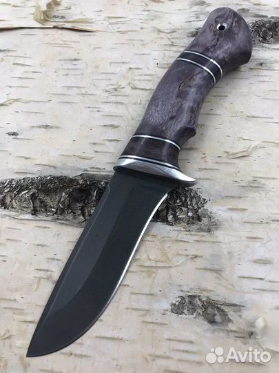 Нож Варан х12мф рукоять стабилизированная карельск