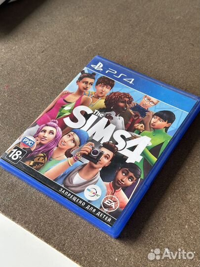 Диск sims 4 для приставки ps4