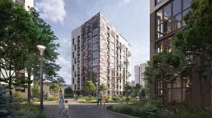 2-к. квартира, 71,5 м², 1/9 эт.