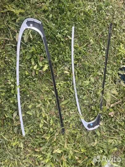 Молдинг двери задний правый/левый Jaguar Xf1