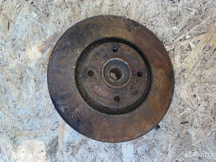 Кулак поворотный в сборе передний левый Citroen C4