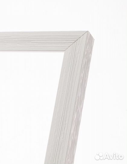 Зеркало напольное в белой раме